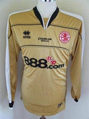 maillots middlesbrough gardien 2004 rétro