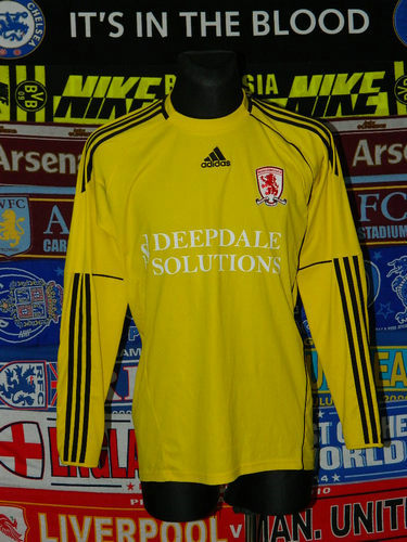 maillots middlesbrough gardien 2010-2011 rétro