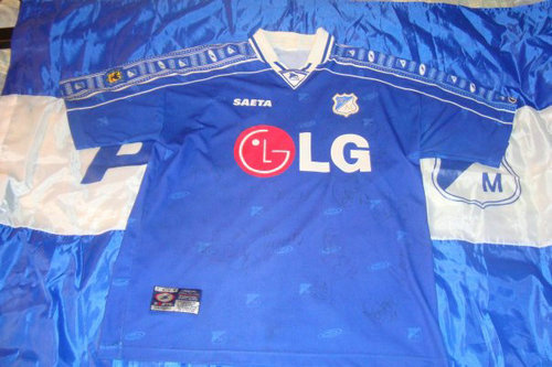 maillots millonarios domicile 2000 pas cher