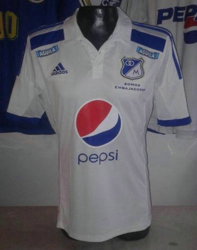 maillots millonarios exterieur 2014-2015 pas cher