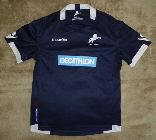 maillots millwall fc domicile 2011-2012 rétro