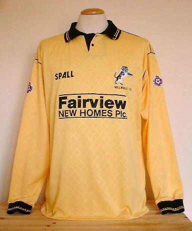 maillots millwall fc exterieur 1991-1992 rétro