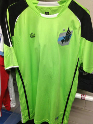 maillots minnesota united fc gardien 2013 rétro