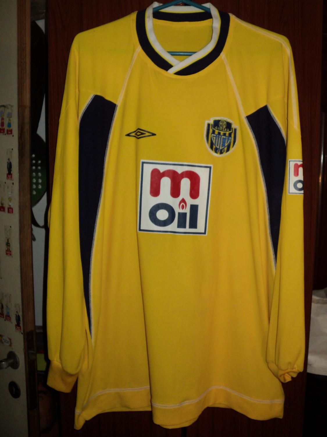 maillots mke ankaragücü exterieur 2005-2006 pas cher