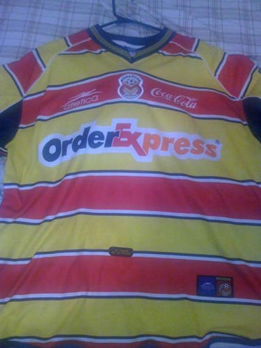 maillots monarcas morelia domicile 2000 rétro