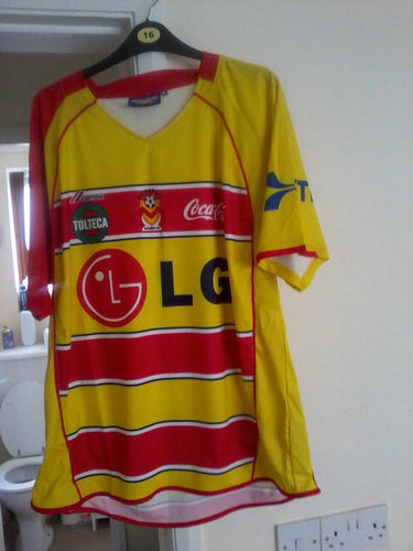 maillots monarcas morelia domicile 2005 rétro