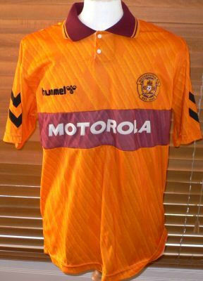 maillots motherwell fc domicile 1992-1994 rétro