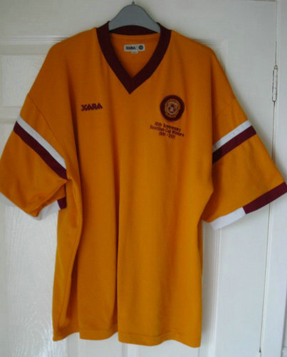 maillots motherwell fc domicile 2001-2002 rétro