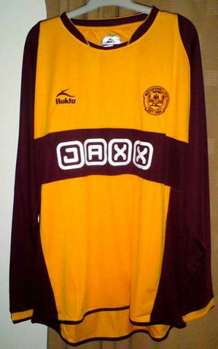 maillots motherwell fc domicile 2008-2010 rétro