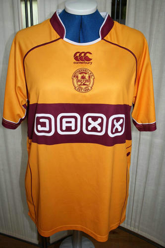 maillots motherwell fc domicile 2010 rétro