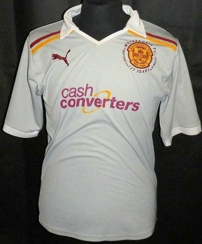 maillots motherwell fc exterieur 2012-2013 rétro