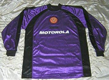 maillots motherwell fc gardien 1998-2000 rétro