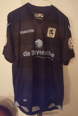 maillots munich 1860 exterieur 2016-2017 rétro