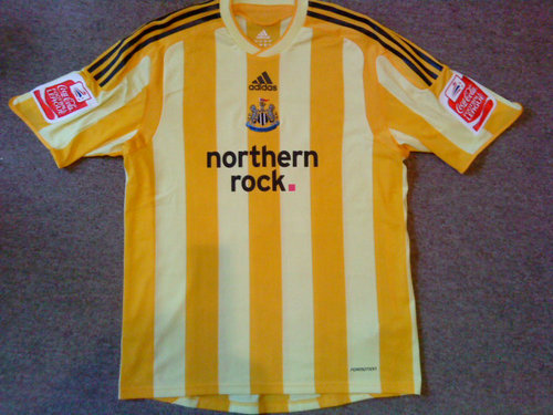 maillots newcastle united exterieur 2009-2010 rétro