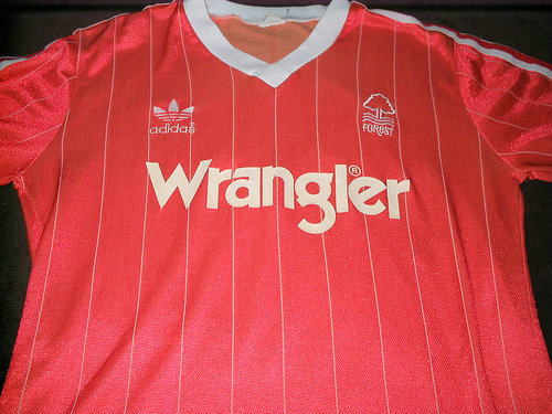 maillots nottingham forest domicile 1982-1984 rétro