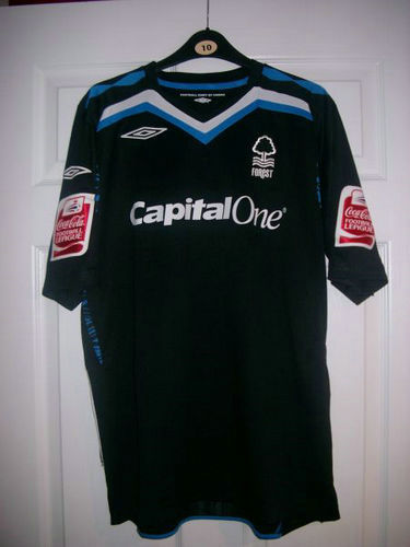 maillots nottingham forest third 2007-2009 rétro