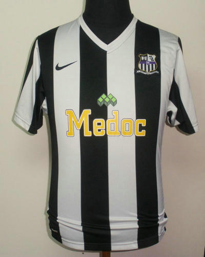 maillots notts county domicile 2009-2010 rétro