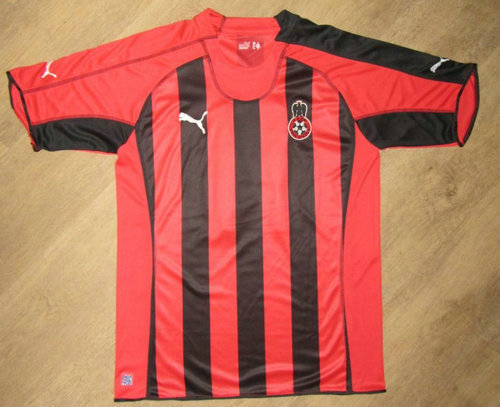 maillots ogc nice domicile 2005-2006 rétro