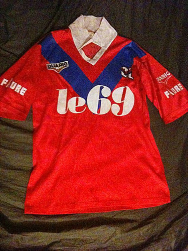 maillots ol domicile 1989-1990 rétro