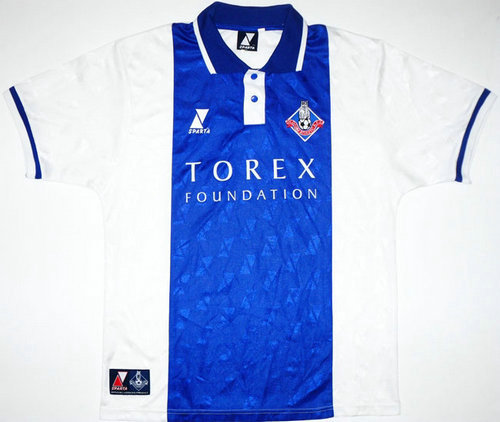 maillots oldham athletic afc domicile 2001-2002 pas cher