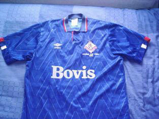 maillots oldham athletic afc particulier 1989-1990 pas cher