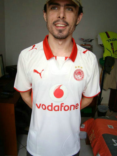 maillots olympiakos exterieur 2008-2009 pas cher