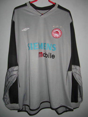 maillots olympiakos gardien 2003-2004 rétro