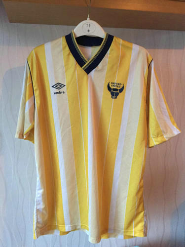 maillots oxford united fc domicile 1987-1989 pas cher