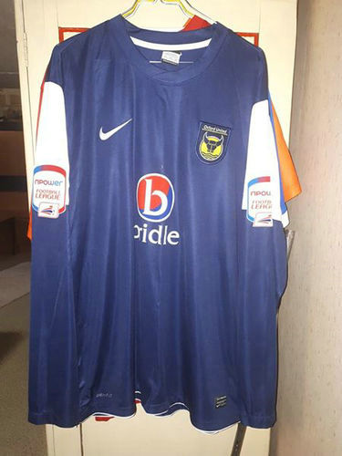 maillots oxford united fc exterieur 2011-2012 pas cher