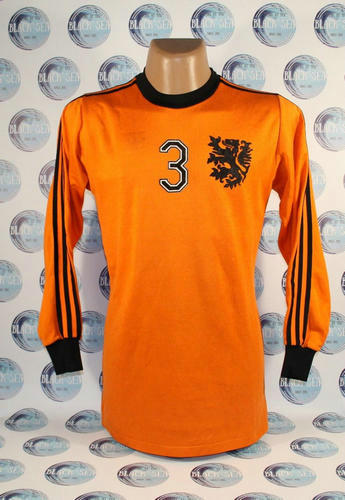 maillots pays-bas domicile 1977-1978 pas cher