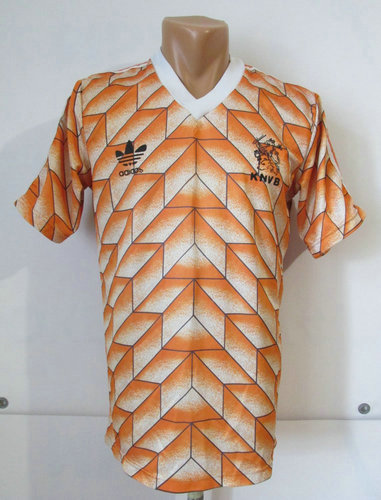 maillots pays-bas domicile 1988-1990 pas cher