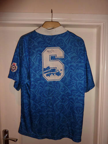 maillots peterborough united domicile 1993-1995 rétro