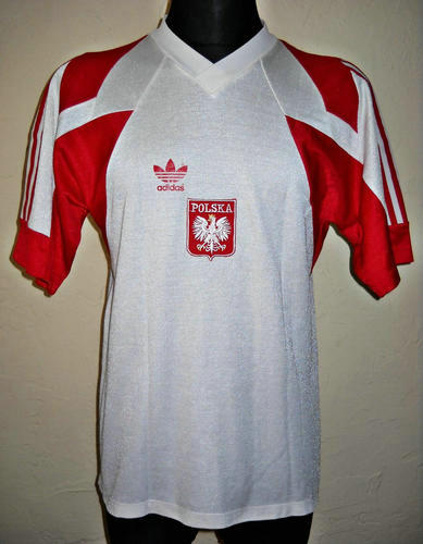 maillots pologne domicile 1991-1992 pas cher