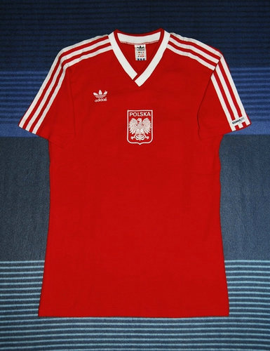 maillots pologne exterieur 1986 pas cher