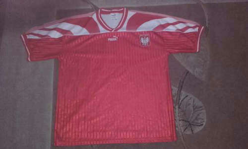 maillots pologne exterieur 1996-1997 pas cher