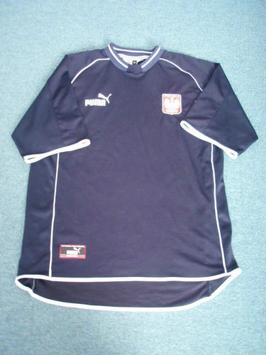 maillots pologne third 2000-2002 rétro