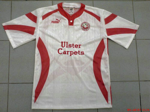 maillots portadown fc exterieur 1997-1999 pas cher