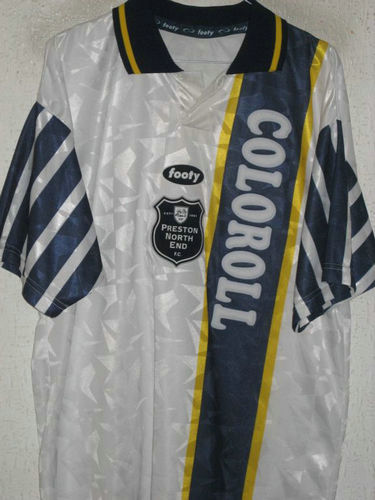 maillots preston north end domicile 1994-1995 pas cher