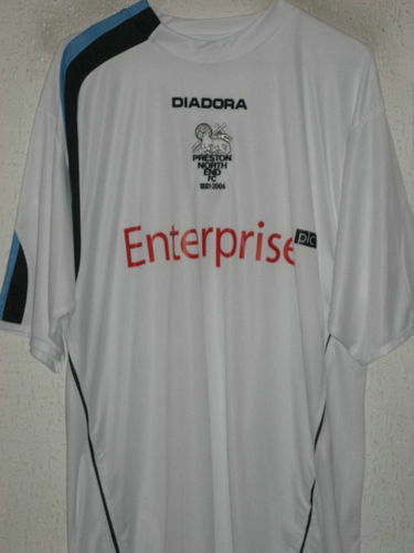 maillots preston north end domicile 2005-2006 pas cher