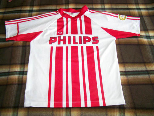 maillots psv eindhoven domicile 1989-1990 rétro