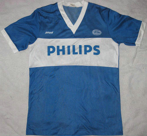 maillots psv eindhoven exterieur 1983-1984 rétro