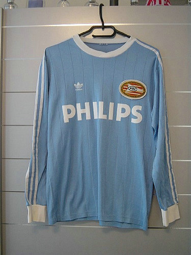 maillots psv eindhoven exterieur 1988-1989 rétro