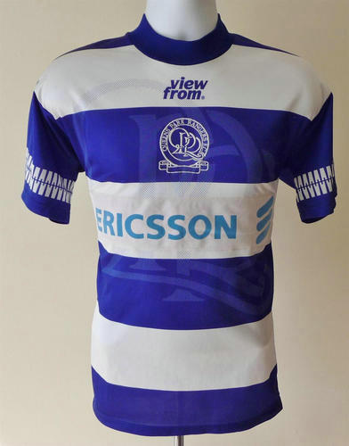 maillots qpr domicile 1996-1997 rétro