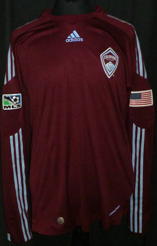 maillots rapids du colorado domicile 2010-2011 pas cher