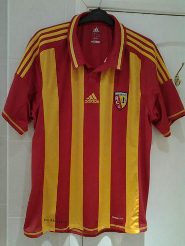 maillots rc lens domicile 2012-2013 rétro