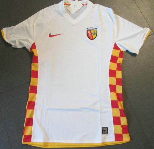 maillots rc lens exterieur 2008-2009 rétro