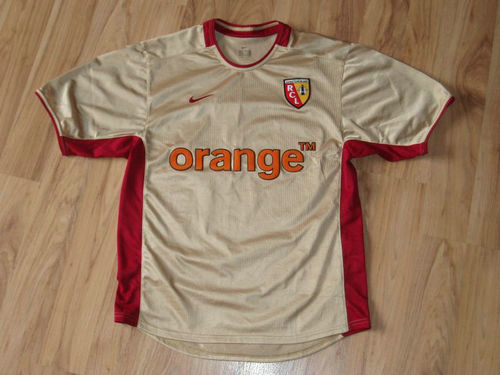 maillots rc lens third 2002-2003 rétro