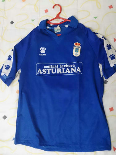 maillots real oviedo domicile 1990-1991 pas cher