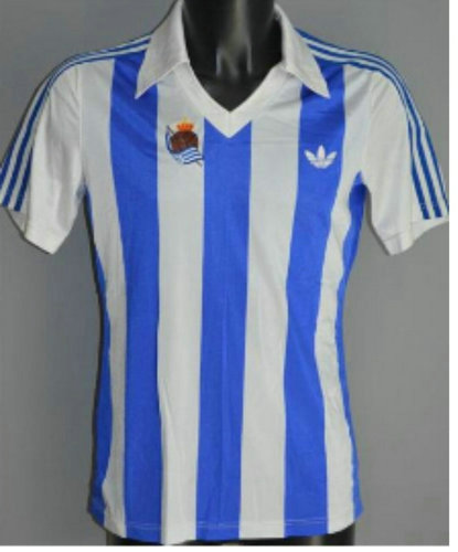 maillots real sociedad domicile 1981-1984 pas cher