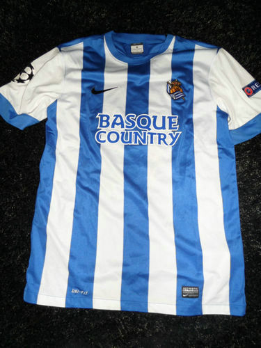 maillots real sociedad domicile 2013-2014 pas cher